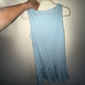Sleeveless Light Blue Women's dress